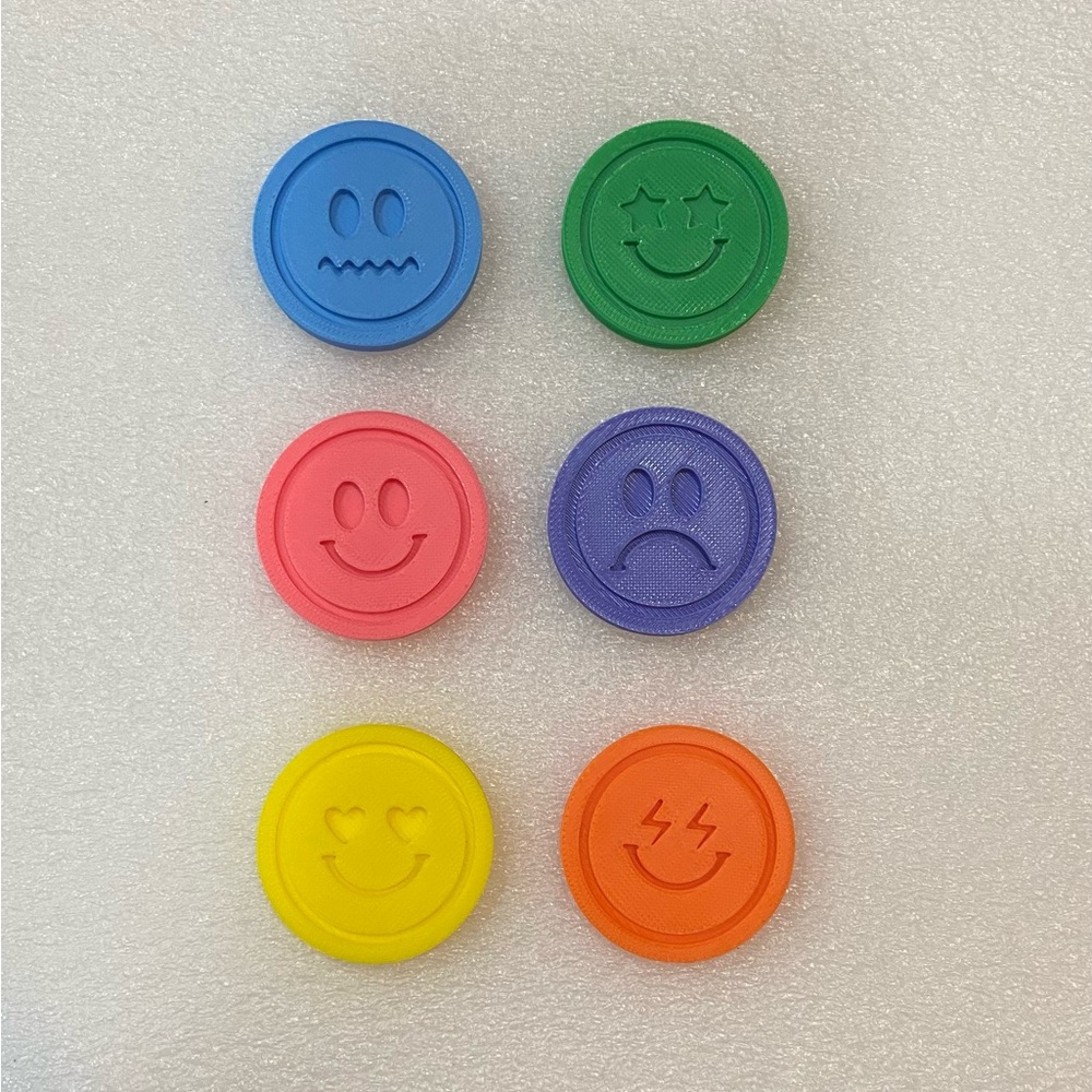 Mood magnets set of 6